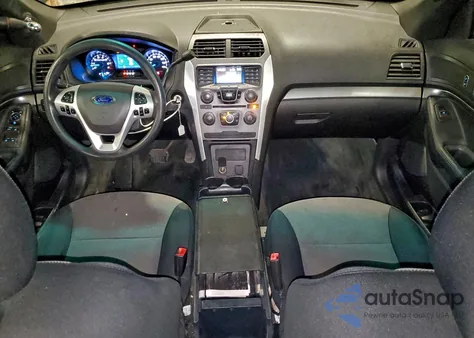 2013 Ford Explorer Police Interceptor из США, поврежденный, VIN 1FM5K8AR4DGC63063